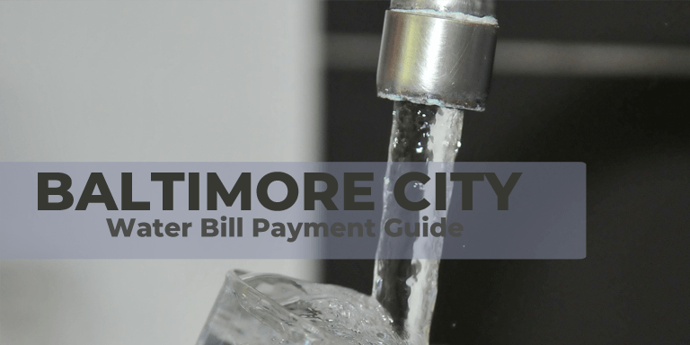 Baltimore City Water Bill